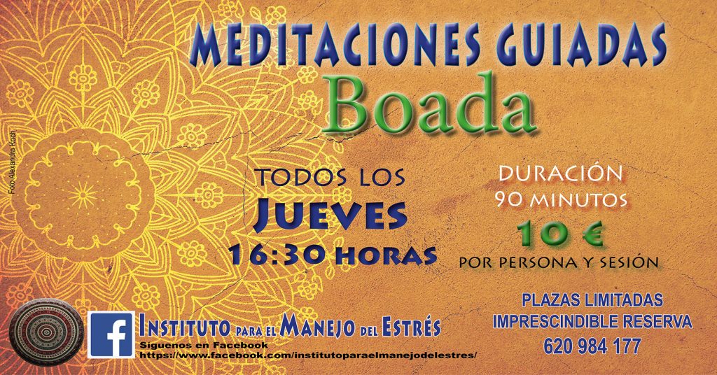 Meditaciones Boada Jueves